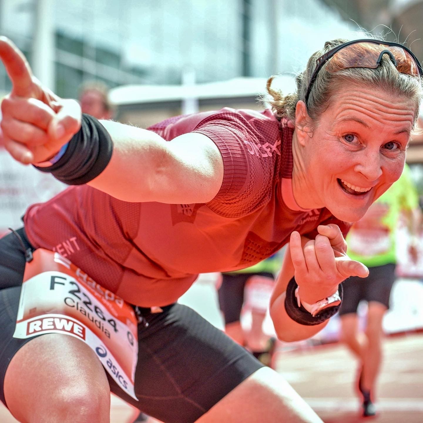 Claudia - Hamburg im Ziel